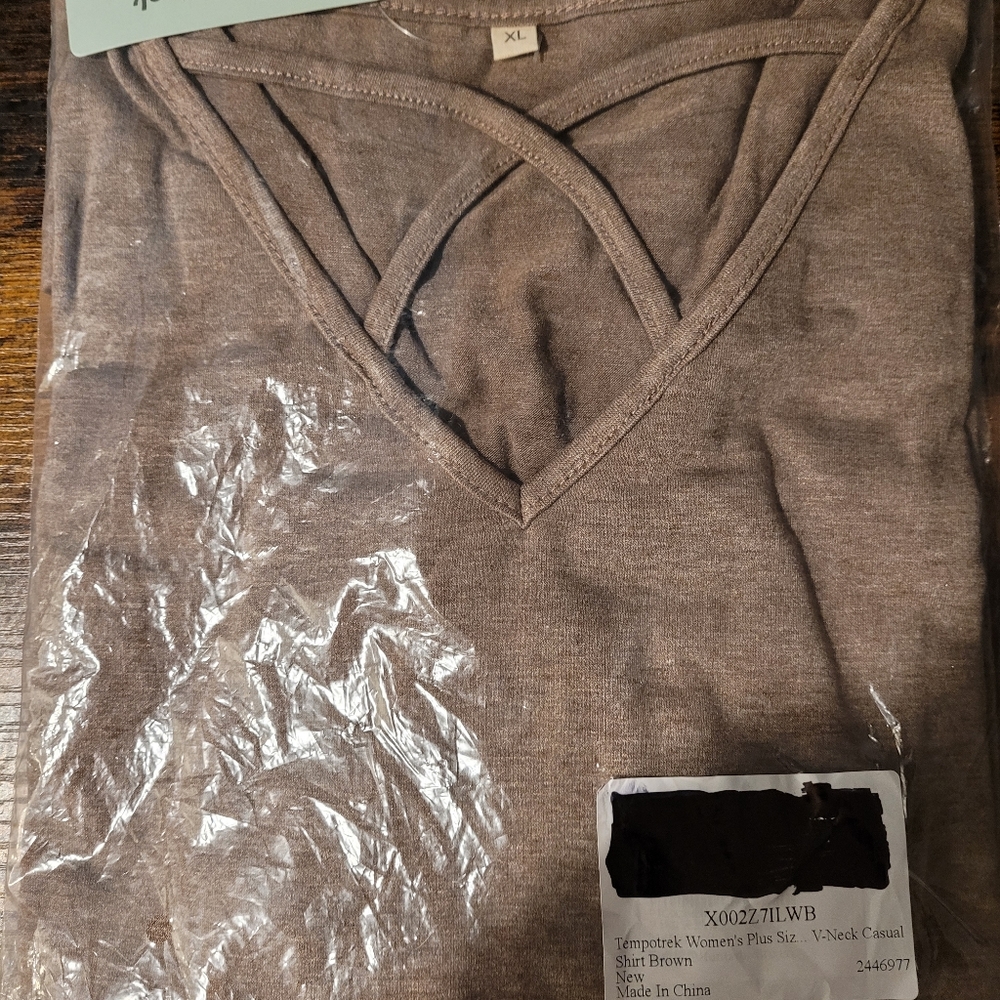 Tempotrek women's plus size v neck